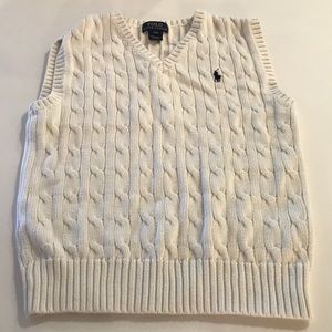 Polo Ralph Lauren sweater vest BOYS size 8